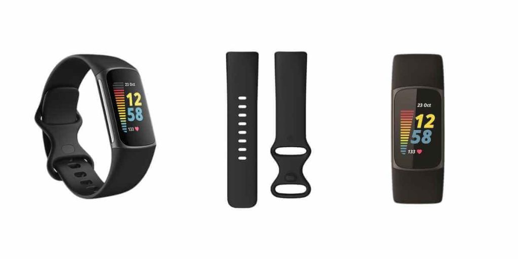 Fitbit Charge 5 design på klockan, bäst i test av aktivitetsarmband