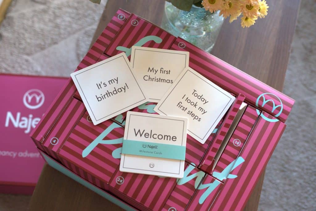 milestone cards i najell julkalender
