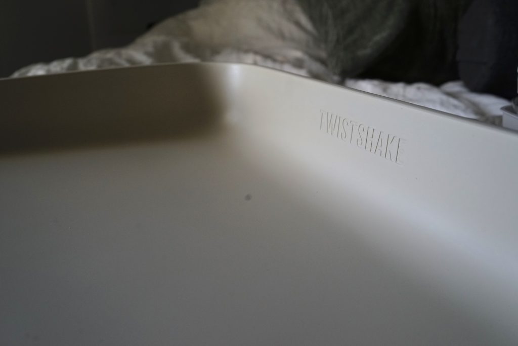 närbild på twistshake logotyp